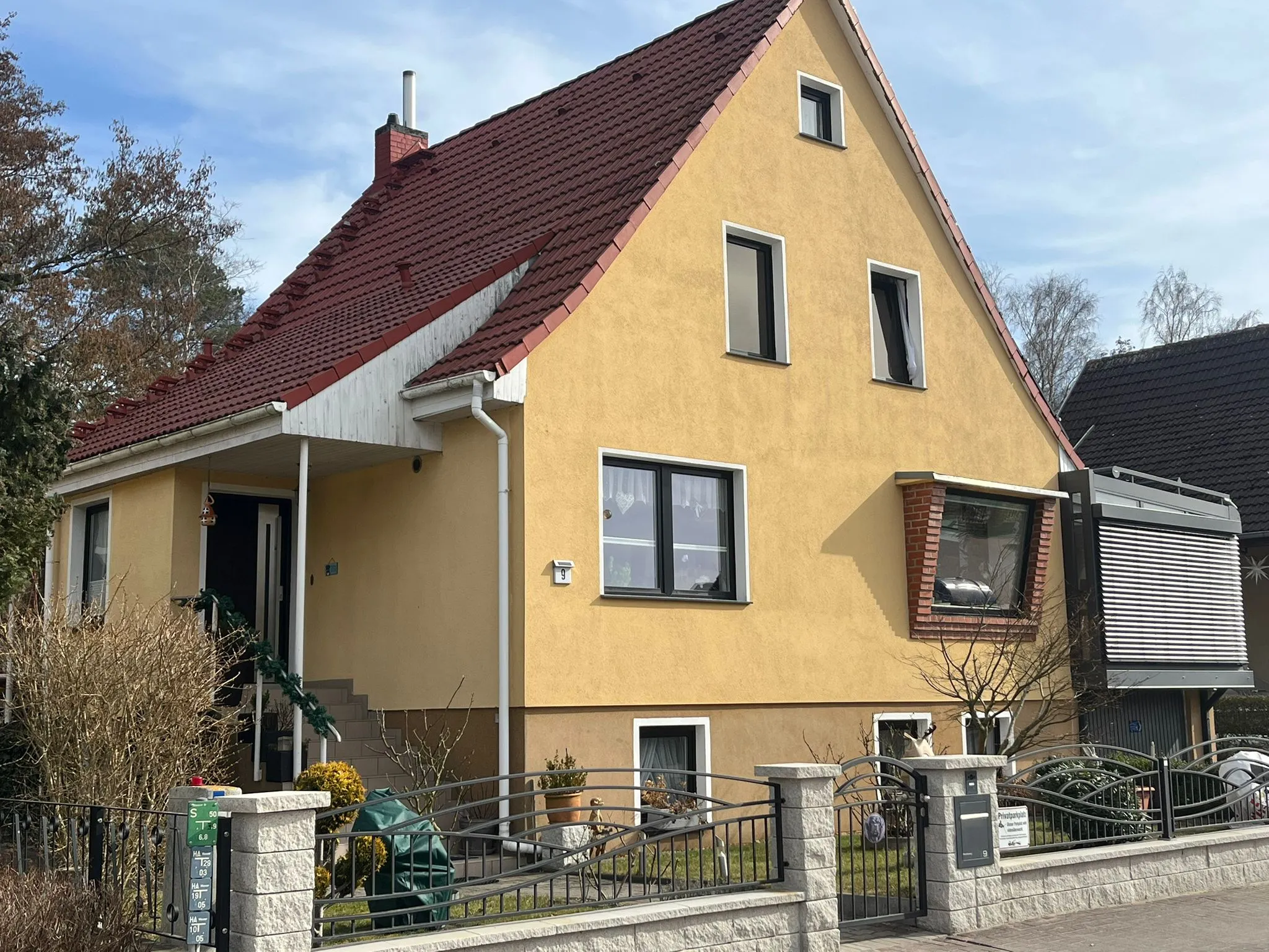 Außenansicht der Ferienwohnung de Martini in Baabe auf Rügen